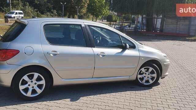 Сірий Пежо 307, об'ємом двигуна 2 л та пробігом 174 тис. км за 4600 $, фото 5 на Automoto.ua