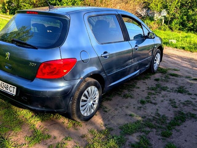 Серый Пежо 307, объемом двигателя 2 л и пробегом 450 тыс. км за 1999 $, фото 3 на Automoto.ua