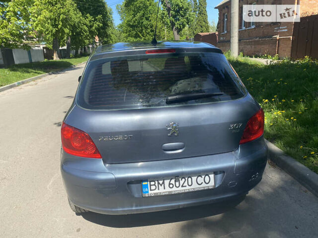 Сірий Пежо 307, об'ємом двигуна 1.6 л та пробігом 260 тис. км за 4700 $, фото 4 на Automoto.ua