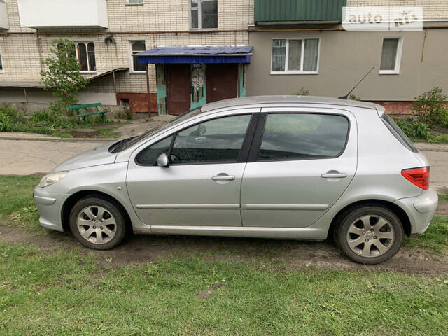 Сірий Пежо 307, об'ємом двигуна 1.6 л та пробігом 274 тис. км за 3700 $, фото 5 на Automoto.ua