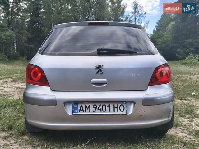 Серый Пежо 307, объемом двигателя 2 л и пробегом 185 тыс. км за 4400 $, фото 19 на Automoto.ua
