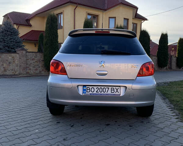 Серый Пежо 307, объемом двигателя 1.59 л и пробегом 112 тыс. км за 5900 $, фото 9 на Automoto.ua