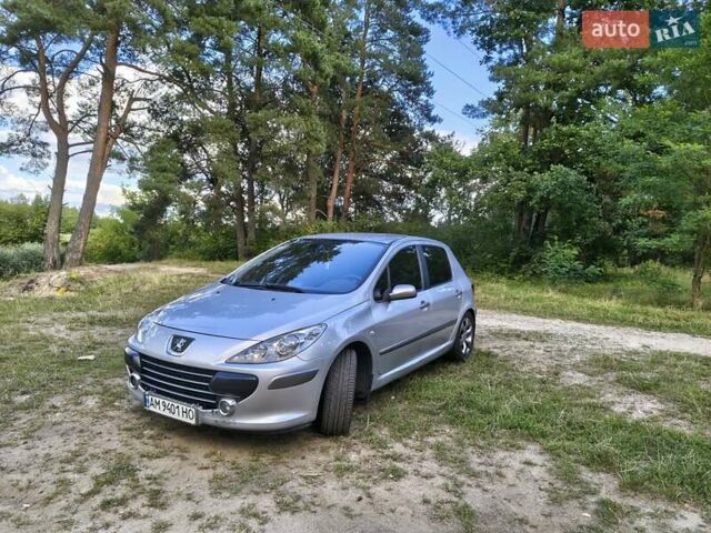 Серый Пежо 307, объемом двигателя 2 л и пробегом 185 тыс. км за 4400 $, фото 6 на Automoto.ua