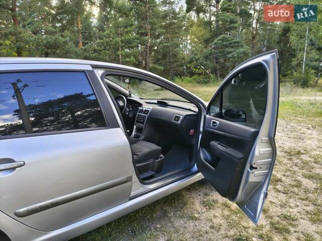 Серый Пежо 307, объемом двигателя 2 л и пробегом 185 тыс. км за 4400 $, фото 27 на Automoto.ua