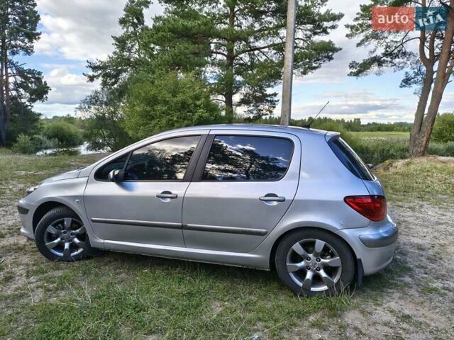 Серый Пежо 307, объемом двигателя 2 л и пробегом 185 тыс. км за 4400 $, фото 9 на Automoto.ua