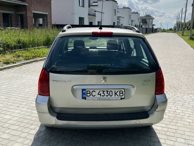 Серый Пежо 307, объемом двигателя 1.6 л и пробегом 208 тыс. км за 3900 $, фото 5 на Automoto.ua