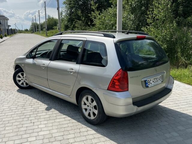Серый Пежо 307, объемом двигателя 1.6 л и пробегом 208 тыс. км за 3900 $, фото 4 на Automoto.ua