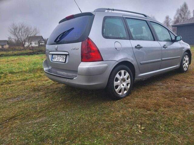 Серый Пежо 307, объемом двигателя 2 л и пробегом 2 тыс. км за 1200 $, фото 2 на Automoto.ua