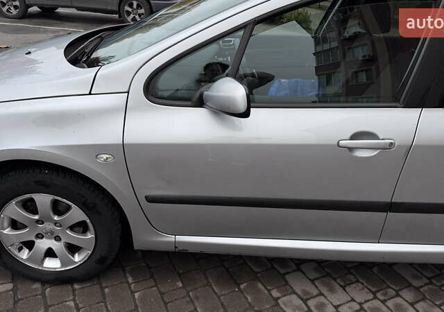 Сірий Пежо 307, об'ємом двигуна 1.6 л та пробігом 219 тис. км за 4100 $, фото 12 на Automoto.ua