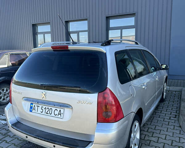 Серый Пежо 307, объемом двигателя 2 л и пробегом 258 тыс. км за 2999 $, фото 5 на Automoto.ua