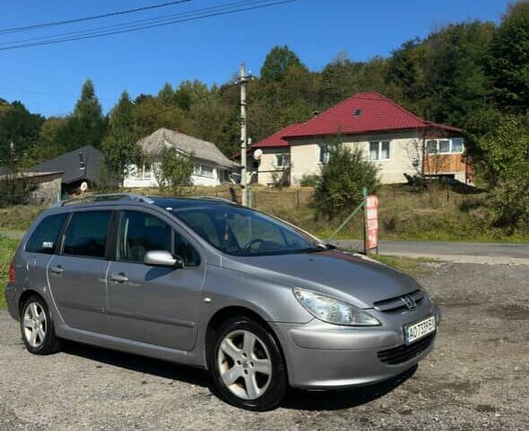 Сірий Пежо 307, об'ємом двигуна 2 л та пробігом 390 тис. км за 2300 $, фото 2 на Automoto.ua