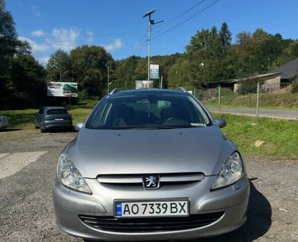 Сірий Пежо 307, об'ємом двигуна 2 л та пробігом 390 тис. км за 2300 $, фото 1 на Automoto.ua