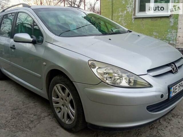 Сірий Пежо 307, об'ємом двигуна 2 л та пробігом 300 тис. км за 4300 $, фото 1 на Automoto.ua