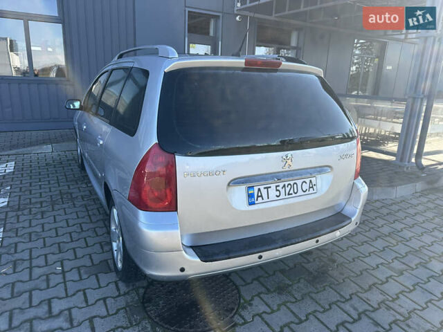 Серый Пежо 307, объемом двигателя 2 л и пробегом 258 тыс. км за 2999 $, фото 8 на Automoto.ua