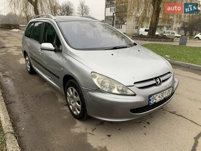 Сірий Пежо 307, об'ємом двигуна 1.59 л та пробігом 300 тис. км за 2000 $, фото 14 на Automoto.ua
