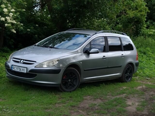 Серый Пежо 307, объемом двигателя 1.6 л и пробегом 333 тыс. км за 3300 $, фото 2 на Automoto.ua