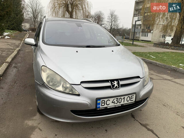 Сірий Пежо 307, об'ємом двигуна 1.59 л та пробігом 300 тис. км за 2000 $, фото 2 на Automoto.ua