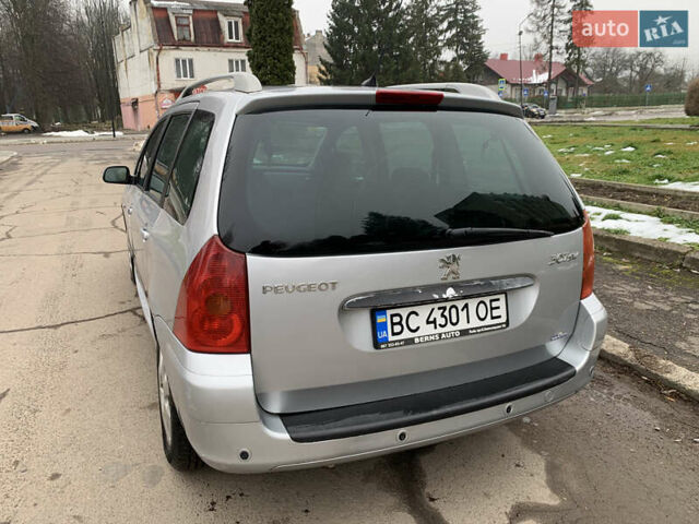 Сірий Пежо 307, об'ємом двигуна 1.59 л та пробігом 300 тис. км за 2000 $, фото 8 на Automoto.ua