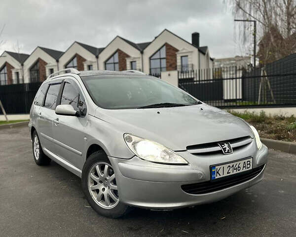 Серый Пежо 307, объемом двигателя 2 л и пробегом 249 тыс. км за 4450 $, фото 1 на Automoto.ua