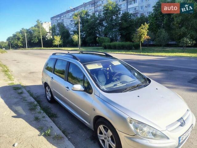 Серый Пежо 307, объемом двигателя 2 л и пробегом 320 тыс. км за 3000 $, фото 9 на Automoto.ua