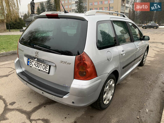 Сірий Пежо 307, об'ємом двигуна 1.59 л та пробігом 300 тис. км за 2000 $, фото 10 на Automoto.ua