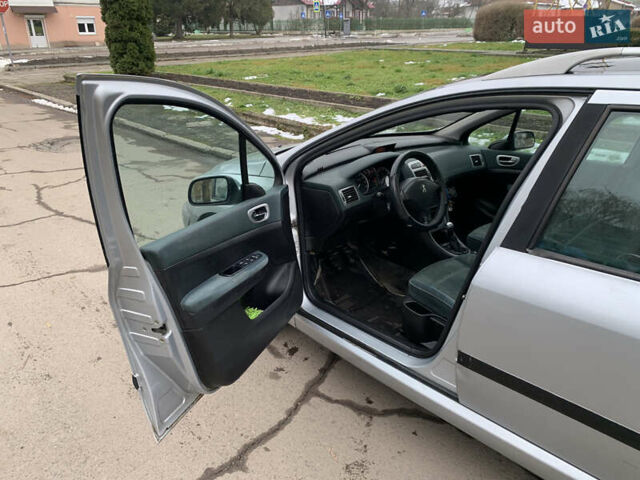 Сірий Пежо 307, об'ємом двигуна 1.59 л та пробігом 300 тис. км за 2000 $, фото 21 на Automoto.ua