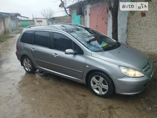 Сірий Пежо 307, об'ємом двигуна 2 л та пробігом 170 тис. км за 4000 $, фото 4 на Automoto.ua