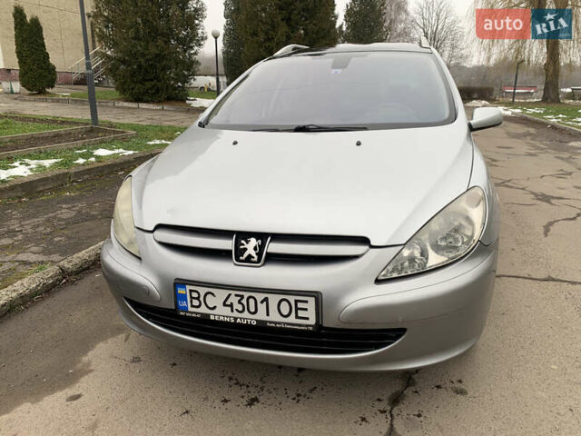 Сірий Пежо 307, об'ємом двигуна 1.59 л та пробігом 300 тис. км за 2000 $, фото 16 на Automoto.ua
