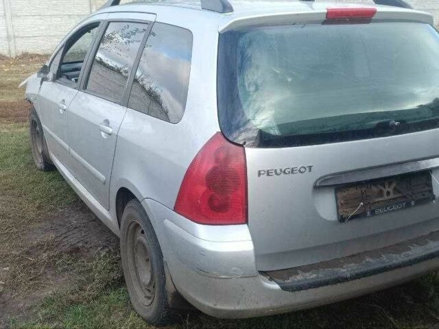 Сірий Пежо 307, об'ємом двигуна 1.6 л та пробігом 310 тис. км за 549 $, фото 3 на Automoto.ua