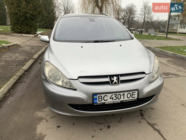 Сірий Пежо 307, об'ємом двигуна 1.59 л та пробігом 300 тис. км за 2000 $, фото 15 на Automoto.ua