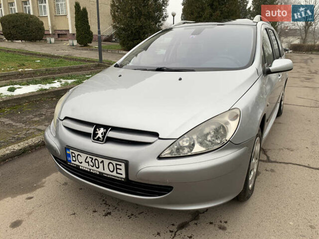 Сірий Пежо 307, об'ємом двигуна 1.59 л та пробігом 300 тис. км за 2000 $, фото 17 на Automoto.ua