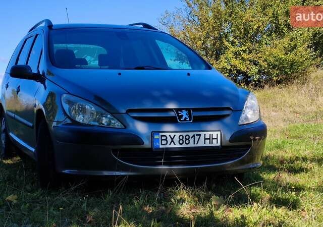 Сірий Пежо 307, об'ємом двигуна 1.6 л та пробігом 360 тис. км за 2998 $, фото 8 на Automoto.ua