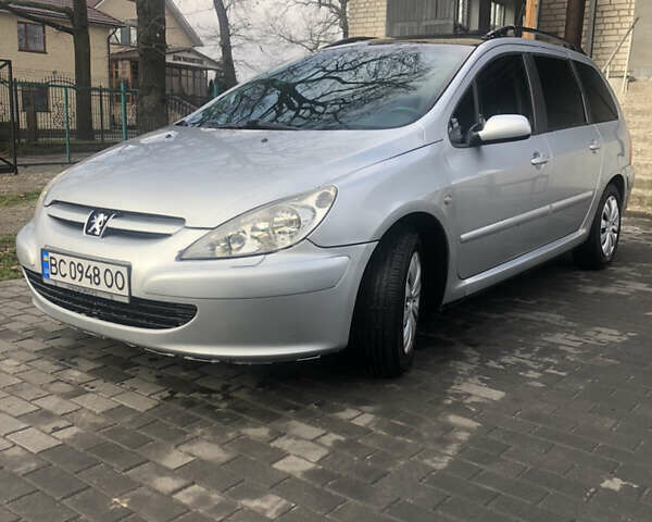 Серый Пежо 307, объемом двигателя 2 л и пробегом 285 тыс. км за 3450 $, фото 1 на Automoto.ua