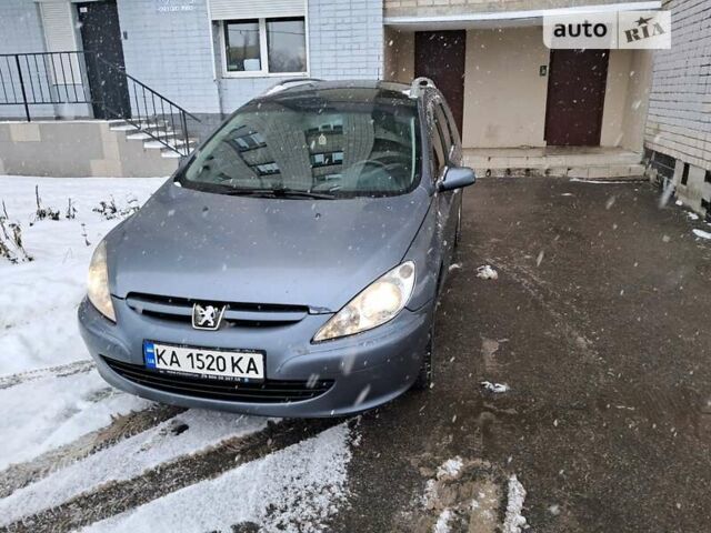 Сірий Пежо 307, об'ємом двигуна 2 л та пробігом 345 тис. км за 4300 $, фото 4 на Automoto.ua