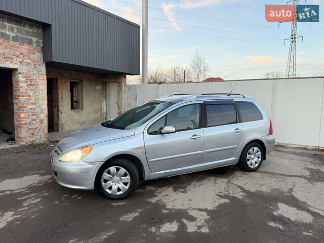 Серый Пежо 307, объемом двигателя 2 л и пробегом 208 тыс. км за 3250 $, фото 8 на Automoto.ua