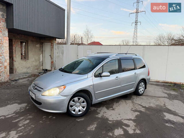 Серый Пежо 307, объемом двигателя 2 л и пробегом 208 тыс. км за 3250 $, фото 7 на Automoto.ua