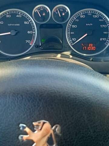 Серый Пежо 307, объемом двигателя 1.4 л и пробегом 171 тыс. км за 3400 $, фото 2 на Automoto.ua