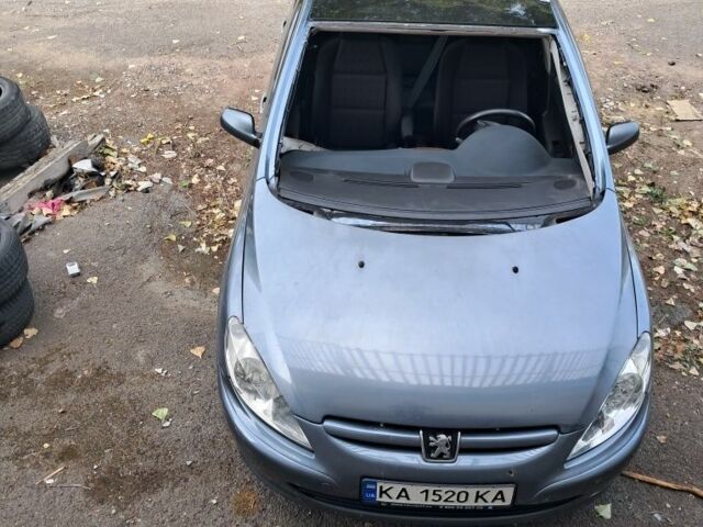 Серый Пежо 307, объемом двигателя 2 л и пробегом 360 тыс. км за 3600 $, фото 4 на Automoto.ua