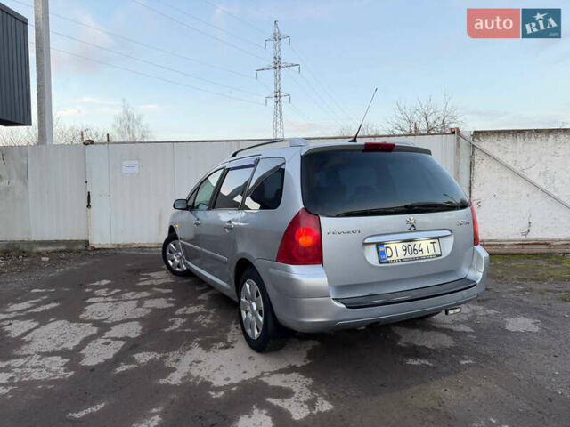 Серый Пежо 307, объемом двигателя 2 л и пробегом 208 тыс. км за 3250 $, фото 21 на Automoto.ua