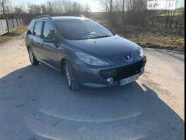 Сірий Пежо 307, об'ємом двигуна 1.6 л та пробігом 331 тис. км за 3400 $, фото 1 на Automoto.ua