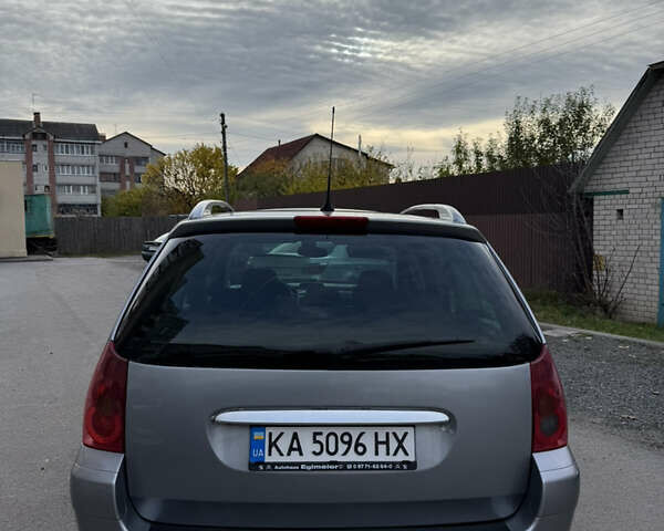 Серый Пежо 307, объемом двигателя 1.59 л и пробегом 227 тыс. км за 3650 $, фото 6 на Automoto.ua