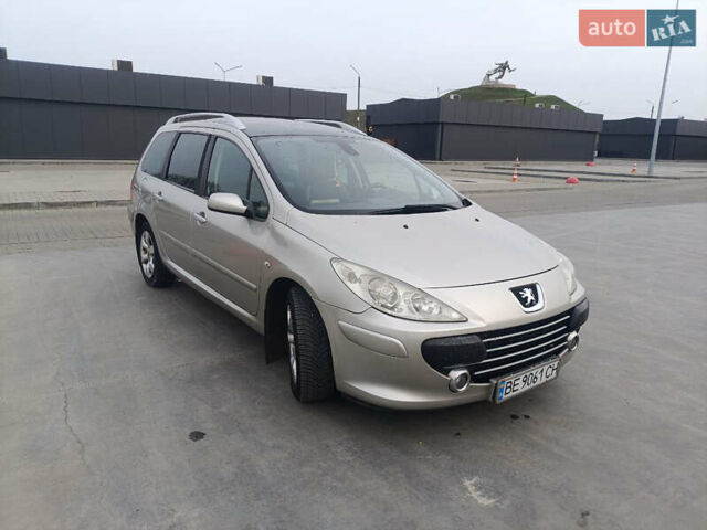 Сірий Пежо 307, об'ємом двигуна 1.56 л та пробігом 340 тис. км за 4500 $, фото 4 на Automoto.ua