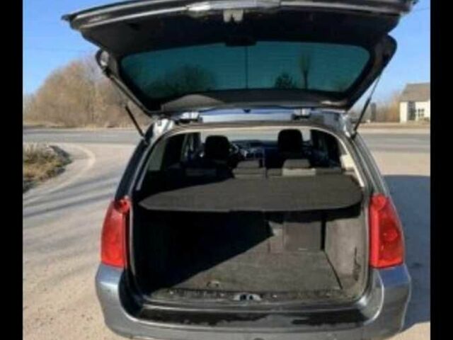 Сірий Пежо 307, об'ємом двигуна 1.6 л та пробігом 331 тис. км за 3400 $, фото 6 на Automoto.ua