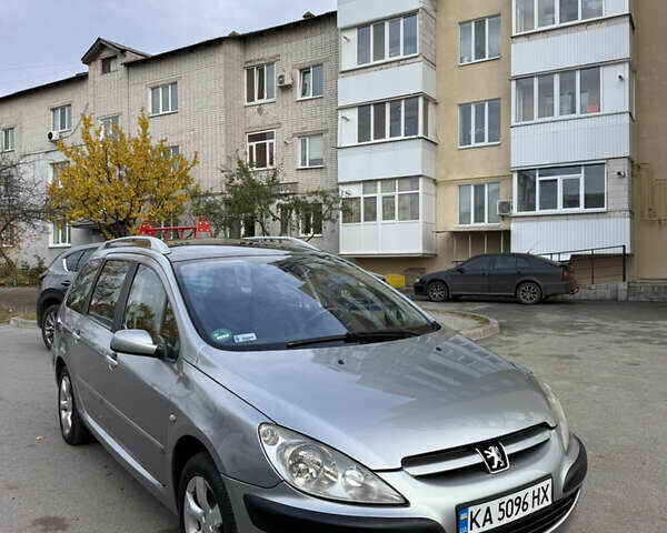 Серый Пежо 307, объемом двигателя 1.59 л и пробегом 227 тыс. км за 3650 $, фото 3 на Automoto.ua
