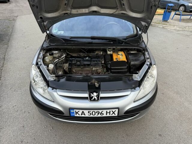Серый Пежо 307, объемом двигателя 1.6 л и пробегом 227 тыс. км за 3650 $, фото 12 на Automoto.ua