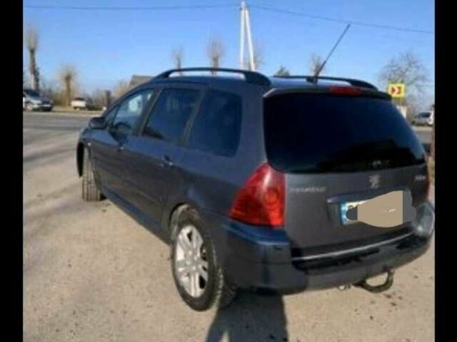 Сірий Пежо 307, об'ємом двигуна 1.6 л та пробігом 331 тис. км за 3400 $, фото 3 на Automoto.ua