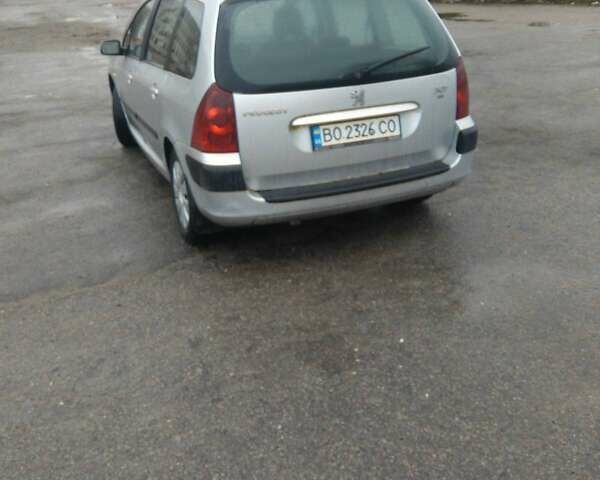 Сірий Пежо 307, об'ємом двигуна 1.6 л та пробігом 265 тис. км за 4300 $, фото 3 на Automoto.ua