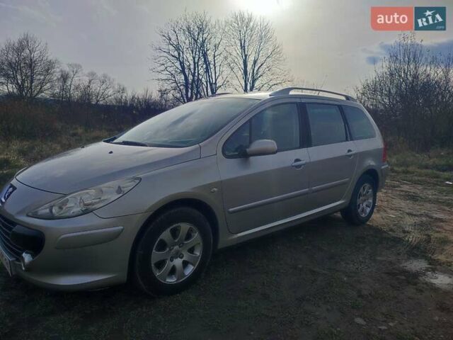 Серый Пежо 307, объемом двигателя 1.6 л и пробегом 223 тыс. км за 4950 $, фото 1 на Automoto.ua