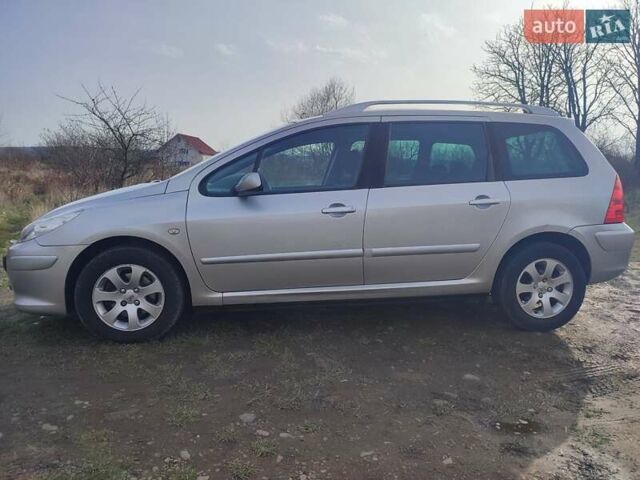 Серый Пежо 307, объемом двигателя 1.6 л и пробегом 223 тыс. км за 4950 $, фото 2 на Automoto.ua