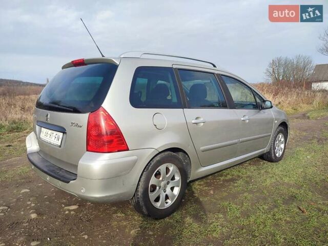 Серый Пежо 307, объемом двигателя 1.6 л и пробегом 223 тыс. км за 4950 $, фото 5 на Automoto.ua